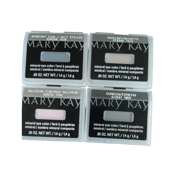 Mary Kay Set of Four Mineral Eye Color New in Box